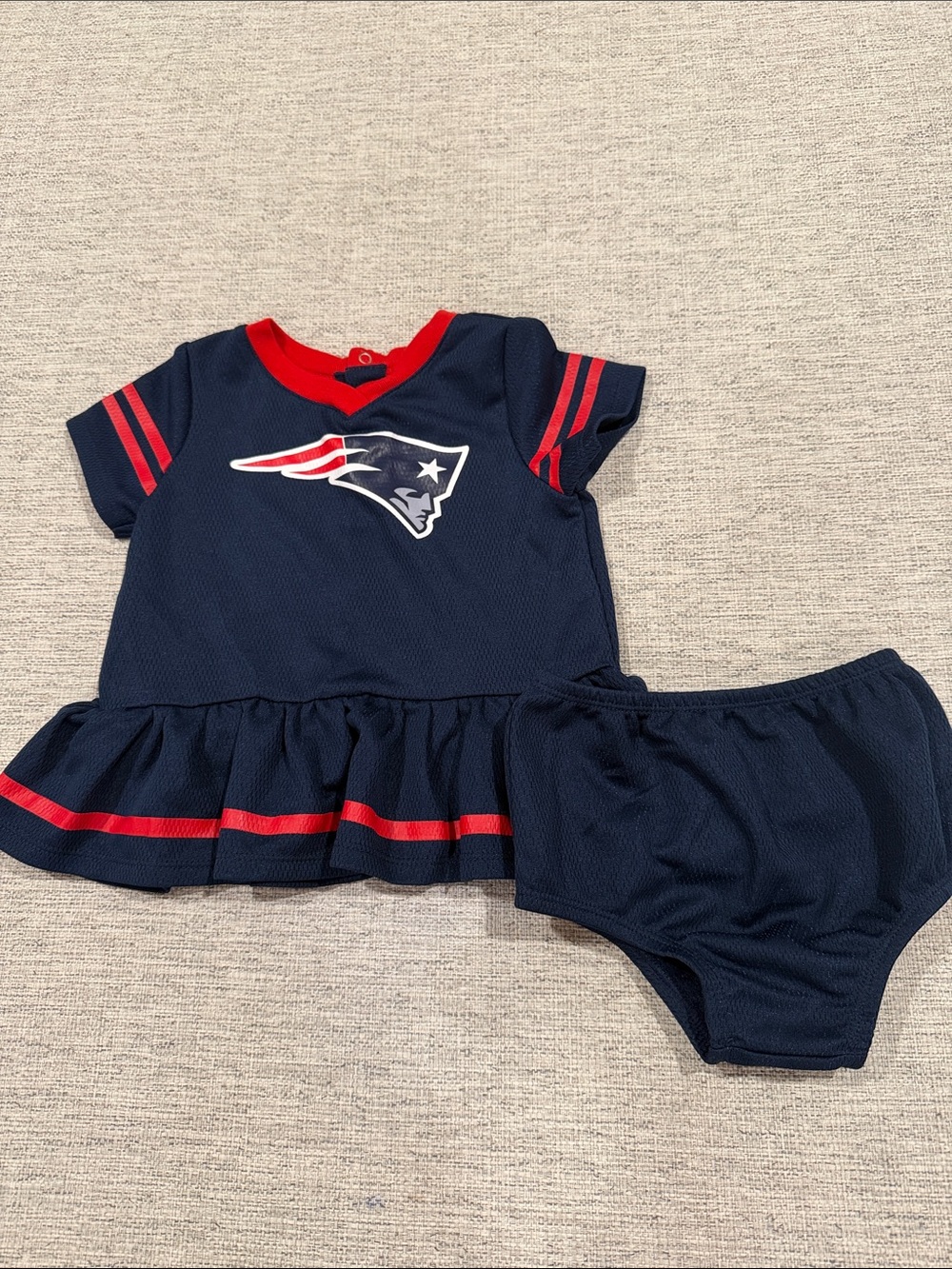 New England Patriots Baby Outfit